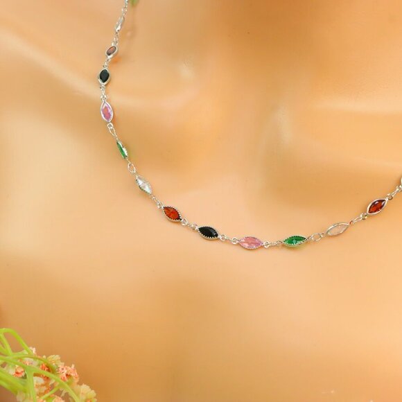 "New Beautiful Design Necklace Chain for Women/Girls, Gift, N796 - Picture 8 of 10